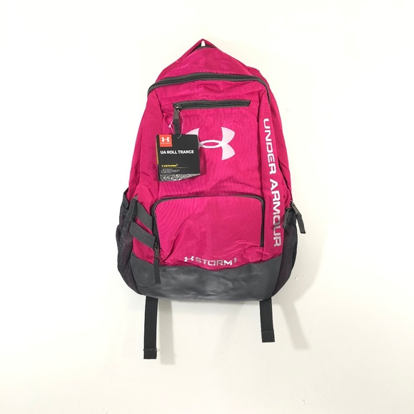 under armour storm backpack pink